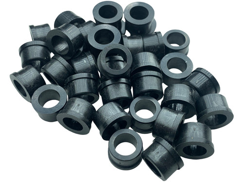 Black nylon plastic - m8,