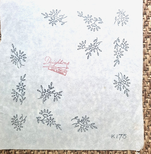 Vintage embroidery transfers - vintage,