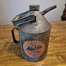 Vintage oil can Pink Aladdin