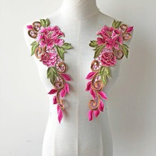 Mirror Pair Antique Flower