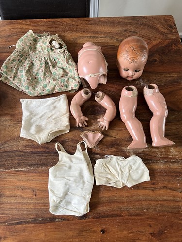 Antique children toy doll - toy,