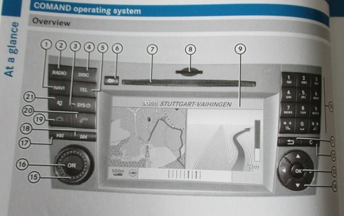 Mercedes benz comand - (2009), mercedes-benz