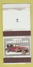 Matchbox - Great American Cars 1932 Cadillac WEAR