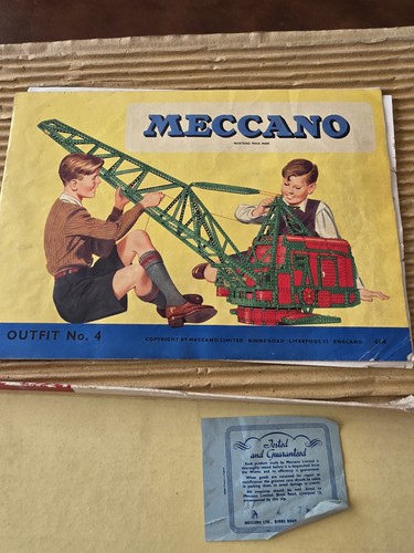 Vintage meccano set outfit - vintage,
