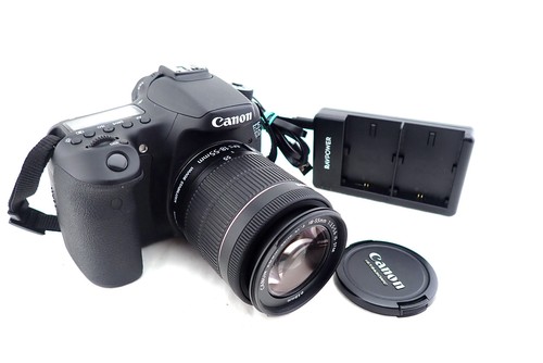 Canon eos 4000d with 55 - canon,