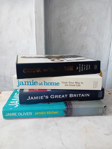 Jamie oliver cook books - jamie,