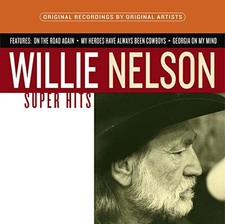 Willie Nelson - Super Hits - Willie Nelson CD 3AVG The Cheap Fast Free Post
