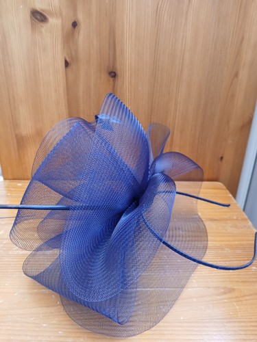 Navy fascinator headband - navy,