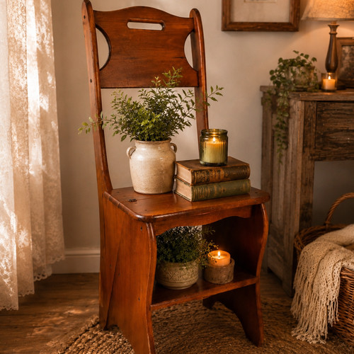 Vintage wooden folding - vintage,