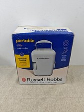 Russell Hobbs RH4CLR1001 4L/6 Can Portable Mini Cooler & Warmer for Drinks