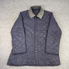Barbour Jacket Mens Large Navy
