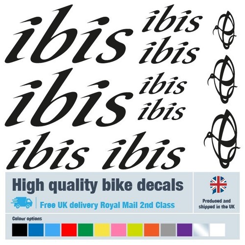 Ibis bike labels decals - labels, /