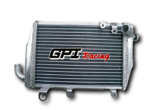 Left side aluminum - left, radiator