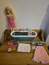Barbie Bathroom Playset With