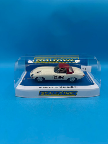 Scalextric c4232 jaguar type - scalextric, e-type