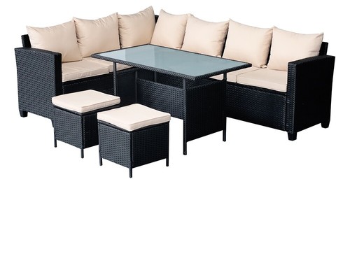 Seater rattan furniture set - furniture,