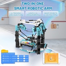 Robot Arm Kit 2-in-1 | Smart Build & Code Toy | APP Controlled for kids -516pcs