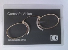 Metal Frame Compact Specs Reading Glasses Pince Nez type for any emergency +1.00