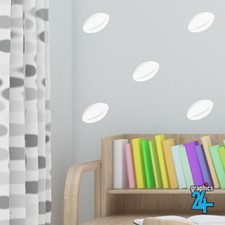 Rugby Balls Sport Vinyl Wall