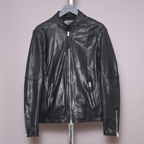 All saints leather jacket mens - saints,