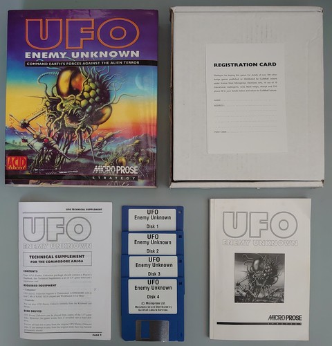 Ufo enemy unknown commodore - unknown,