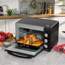 Daewoo 1600W 25L Free Standing Electric Mini Oven 230° Small Counter Top SDA1608