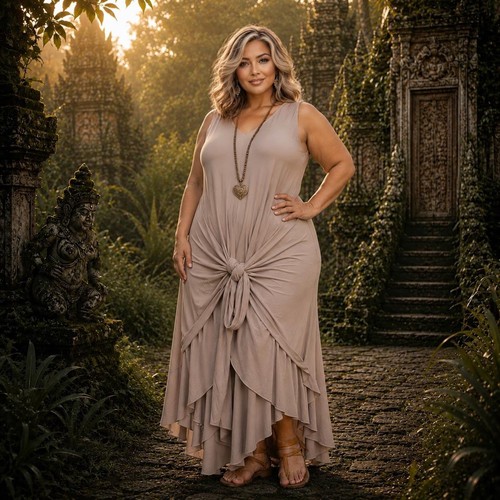 Bohemian moroccan dress one - dress,,