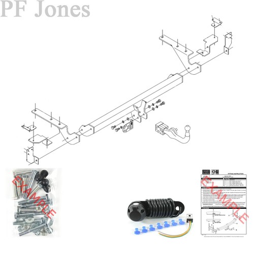 Pct towbar for toyota rav - towbar,