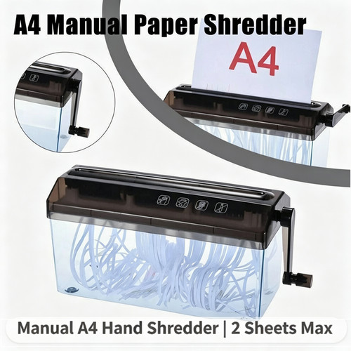 Manual hand shredder strip - hand,