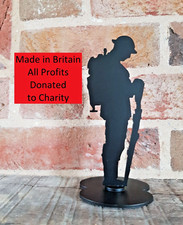 Metal WW1 WW2 Army Soldier