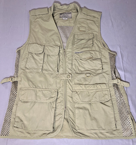 Vest mens tan hiking - sz, m