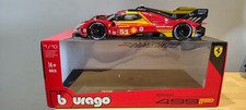 1:18 Burago Ferrari 499P – WEC Qatar 2024 (1812km)