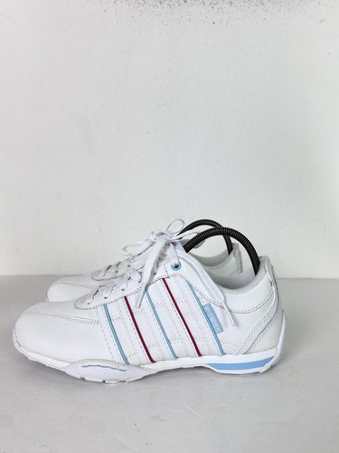 Swiss white stripe trainers - swiss,