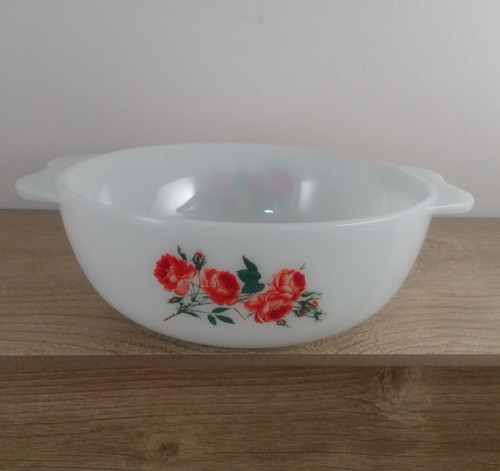 Jaj pyrex rose casserole - rose, oven