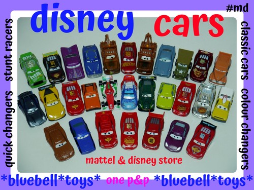Disney cars scale mattel - disney,