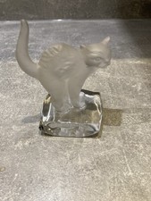 Nachtmann Crystal Cat Frosted