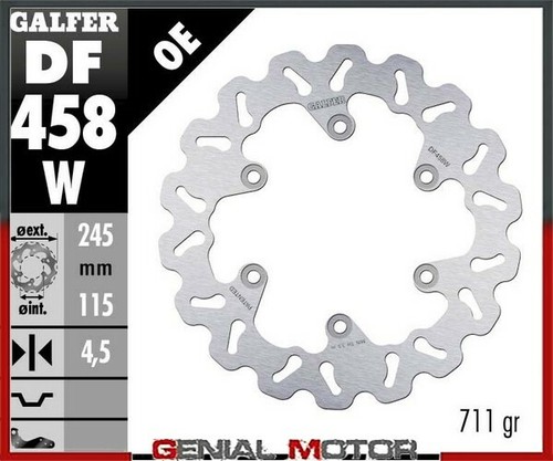 Galfer rear brake disc wave - galfer,