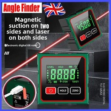 360° Magnetic Digital Protractor Angle Finder Gauge Inclinometer Level Meter