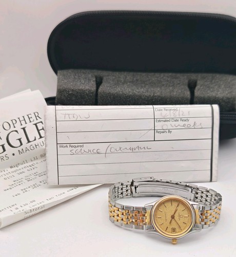 Omega seamaster gold waffle - omega,