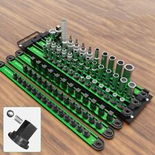 1/4 3/8 1/2 Inch Sleeve Storage Rack Magnetic Heavy Duty Socket Rack  Car Tool