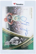Autographed Shawn Kemp Supersonics Basketball Card Item#14367217 COA