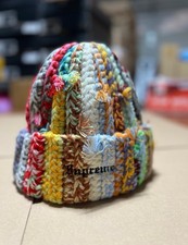 NEW Supreme Hand Tied Beanie