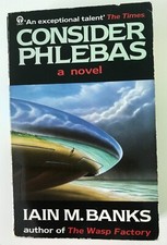  Consider Phlebas with unique dedication from Iain Banks to 'Red Ken', a curio. 