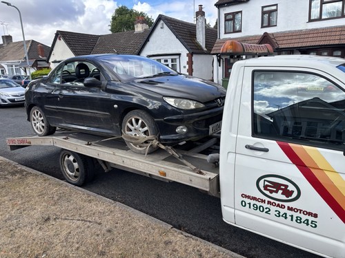 Peugeot 206 driver side - peugeot, cc
