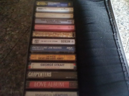 Lot vintage cassette - lot,