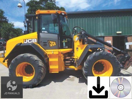 Jcb 418s wheel loader service - jcb,