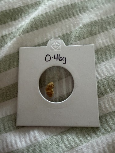 Gold nugget 46g - gold, 0.46g