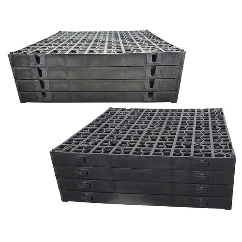 Gravel grass grid - x,