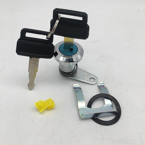 Excavator cab door lock core - lock,