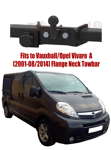 Flange neck tow bar for - neck,